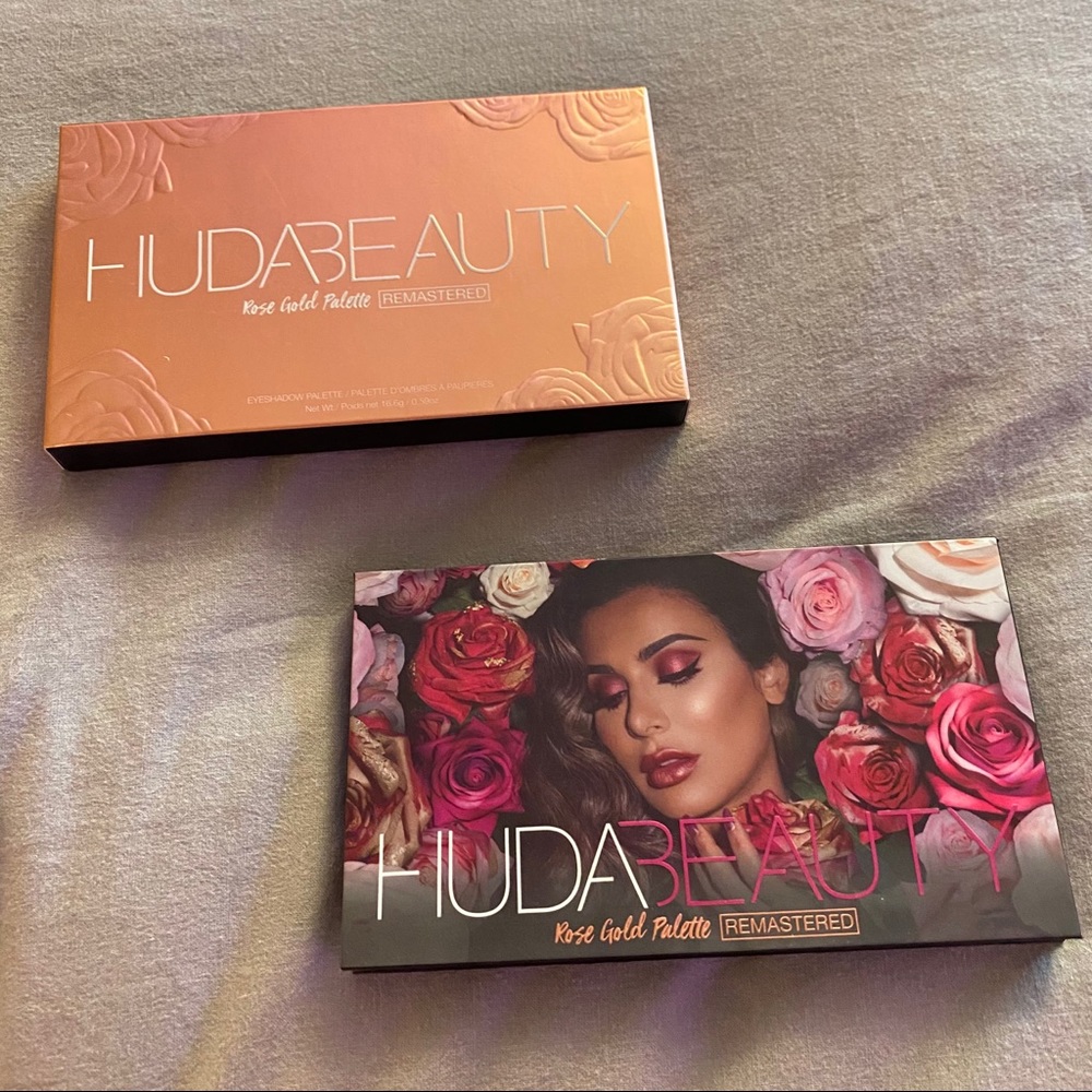 Huda Beauty Rose Gold Palette Remastered